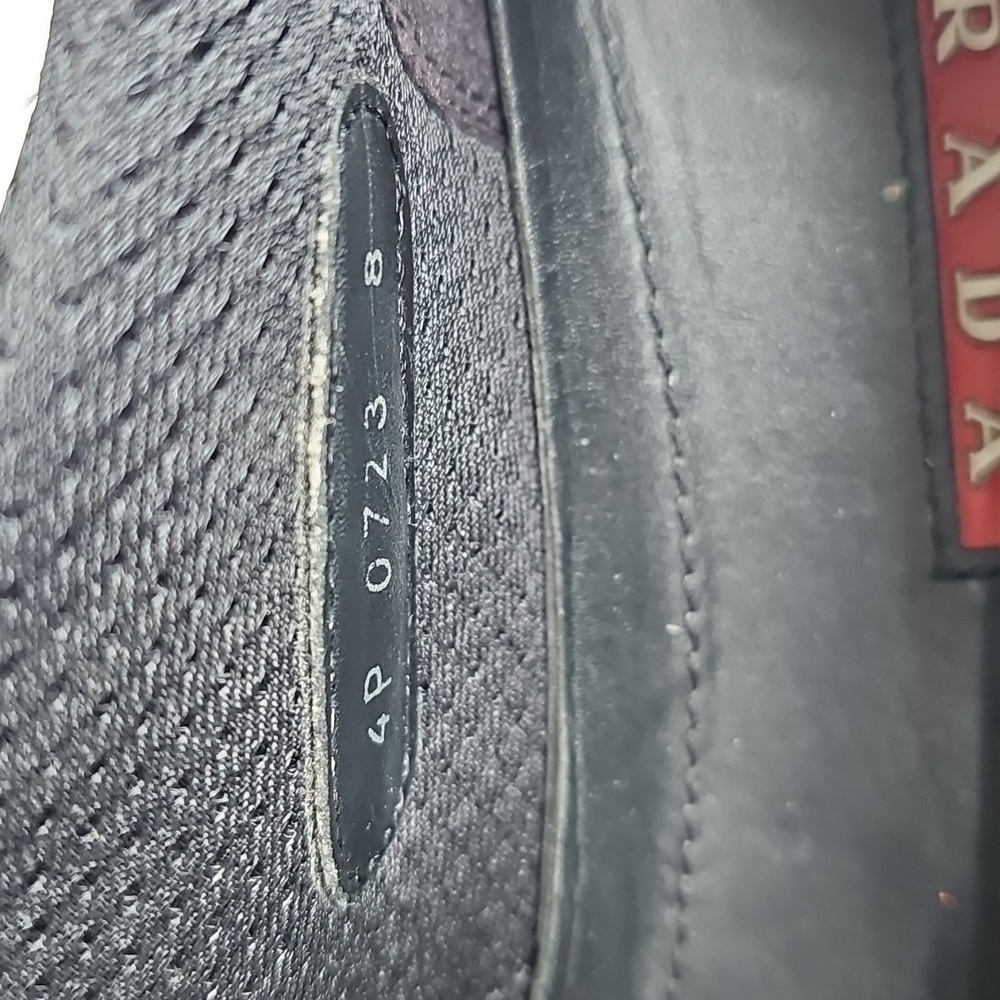 Black Mens Shoes with Velcro Straps - Picture 2 of 7